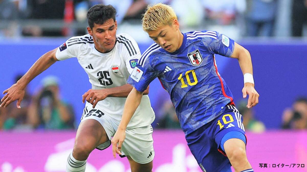 日本代表、イラク代表に1ー2で敗れる 終盤意地のゴールも及ばず 国際Aマッチ連勝10でストップ【サッカーアジア杯】 | TBS NEWS DIG