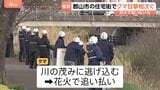 「イヌかと思ったら…」住宅街にクマ出没 花火使って追い払い　福島・郡山市で目撃相次ぐ|TBS NEWS DIG