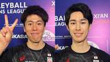 バレー男子日本代表、初戦の中国戦へ 主将代理の富田将馬「何事もスタートが大事」甲斐優斗「欲しい1点を取りきる」|TBS NEWS DIG