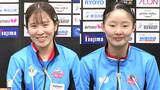 パリ五輪女子団体銀メダルの平野美宇&張本美和が躍動「声援がすごく力になった」TリーグKA神奈川が優勝へ王手【卓球】|TBS NEWS DIG