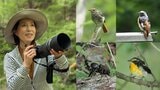 【 磯野貴理子 】　山梨の豊かな自然を満喫　野鳥にカブトムシ 信玄ゆかりの名水まで…大自然に親しむ姿に「自然の空気が伝わる」「目線が素敵」|TBS NEWS DIG