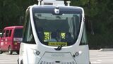 自動運転のEVバスが時速18キロで公道を走行　計測機器メーカーHIOKIが実証実験をスタート|TBS NEWS DIG