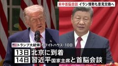 トランプ大統領 14日に中国・習近平国家主席と会談へ　イラン情勢などについて意見交換する見通し| TBS CROSS DIG with Bloomberg