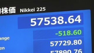 日経平均株価一時500円超の値下がり　アメリカ・イスラエルによるイラン攻撃受けリスク回避の売り広がる| TBS CROSS DIG with Bloomberg