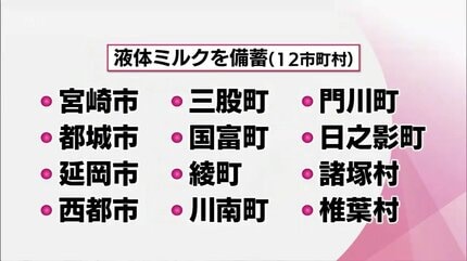 現品備蓄のない自治体も どう確保する？災害時の赤ちゃんのミルク