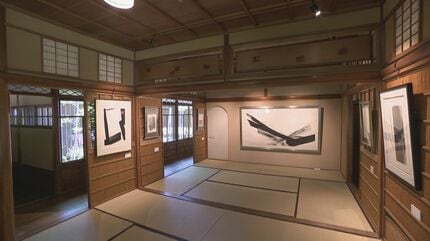 107歳で亡くなった美術家 篠田桃紅の作品展「にじみ」や「かすれ