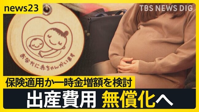 出産費用の無償化へ「ちょっと後に出産していれば」悔やむ新米ママ 出産の現場では「分娩が困難」との声も【news23】|TBS NEWS DIG