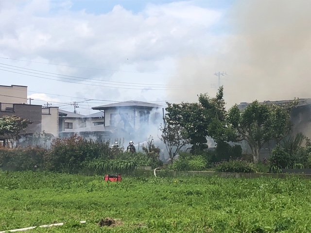 【速報】高畠町　住宅街で火災（山形）|TBS NEWS DIG