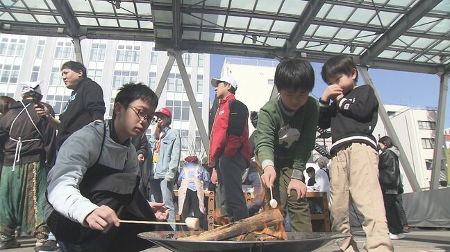 大分市中心部で子ども食堂イベント 火おこし体験や飯ごう炊飯…親子200人が参加|TBS NEWS DIG