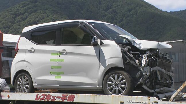 トラックと軽乗用車が衝突　坂城町の国道18号の交差点【現場写真あり】男性2人が病院に搬送　事故のはずみでトラックが道路脇の土蔵に突っ込む　長野|TBS NEWS DIG