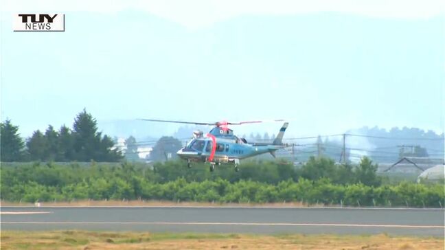 山形空港に出没のクマ　ヘリで捜索も発見できず...「敷地内にクマはいない」との見方　今後は箱ワナを撤去する方針|TBS NEWS DIG