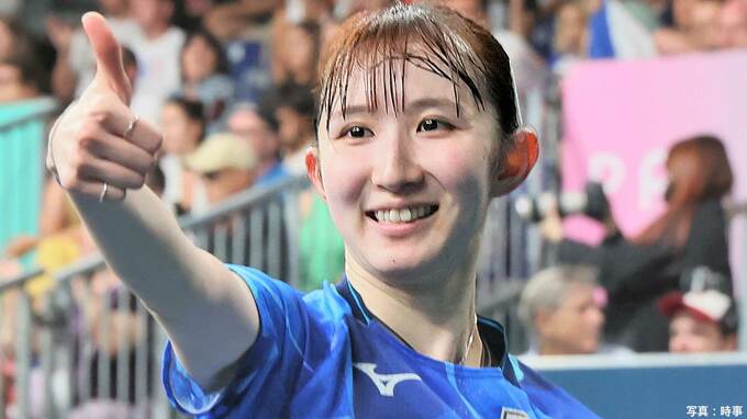 早田ひな 4強入りでメダルに王手！北朝鮮選手にフルゲームの死闘も意地の勝利、準決勝で世界1位・孫穎莎と激突【パリ五輪】|TBS NEWS DIG