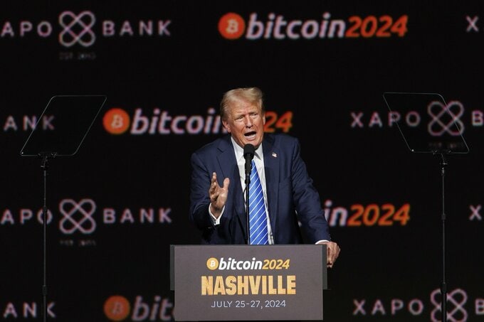 トランプ・メディア、ビットコイン関連オプション戦略に３億ドル投資