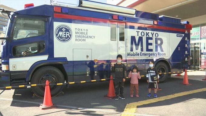「TOKYO MER～走る緊急救命室～」ドラマの車が目の前に！島根県出雲市　|　BSSニュース | BSS山陰放送