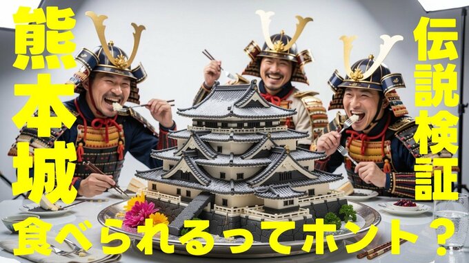 「食べられる熊本城」の伝説は根拠なし！　畳や下地を大切にしていた加藤清正　史料に基づく真否の判断を【今だからこそ！熊本城④】|TBS NEWS DIG