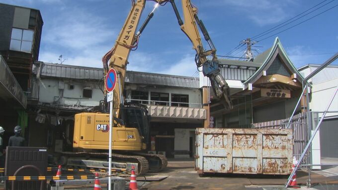 「復興への道筋を立てていきたい」　出雲市今市町大規模火災　本格的な解体・がれき撤去工事始まる|TBS NEWS DIG