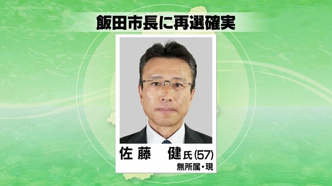 【速報】飯田市長選　現職佐藤健氏の再選確実　|　SBC NEWS | 長野のニュース | SBC信越放送