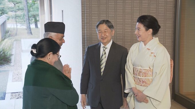 天皇皇后両陛下がネパール大統領にお見舞い　陛下からは中国・習近平国家主席にも　洪水被害受け|TBS NEWS DIG