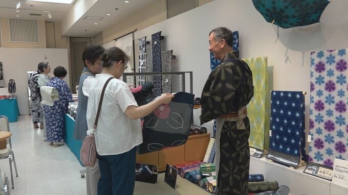 8万円から40万円 オーダーメイドのゆかたも人気 金沢のデパートで“ゆかたフェスティバル”|TBS NEWS DIG