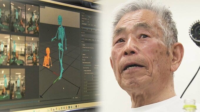 「大いに私を材料にして」93歳レジェンドアスリート・田中博男さんの“奇跡の走り”を研究！　体重のかけ方・力の使い方をデータ化して動作解析　「股関節の使い方に大きなヒント」か|TBS NEWS DIG