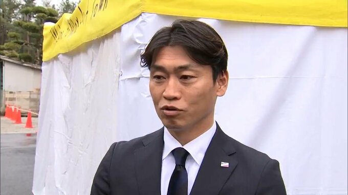 日向市のお倉ヶ浜総合公園野球場で地元出身　青木宣親さんが始球式|TBS NEWS DIG