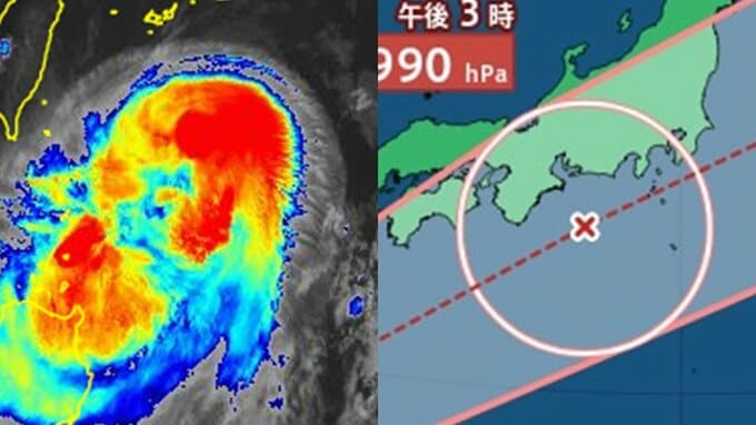 【ダブル台風情報】迫る“真っ赤な雨雲”　台風7号は関東や東海に直撃するのか？　どうなる今週末　進路予想や雨風シミュレーションは？　8号は列島接近前に日本の南で熱帯低気圧に変わるか　日本への影響は？|TBS NEWS DIG