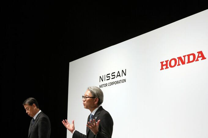自動車株が上昇率１位、日産とホンダの統合案受け業界再編期待広がる