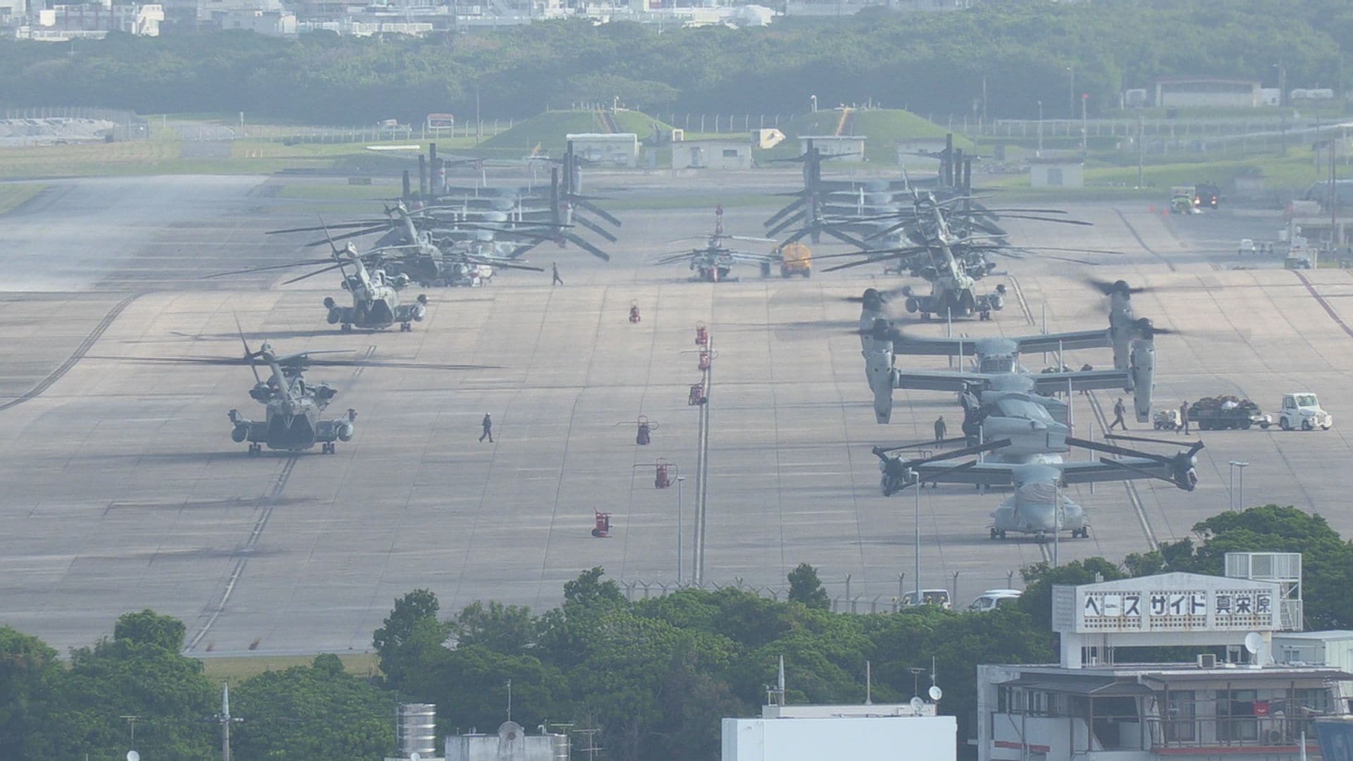 裁判官らが米軍普天間基地の騒音を確認 「第三次普天間基地爆音訴訟