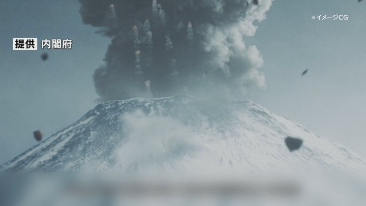 富士山噴火による火山灰の対策動画 内閣府が公開 リスクを知っておく