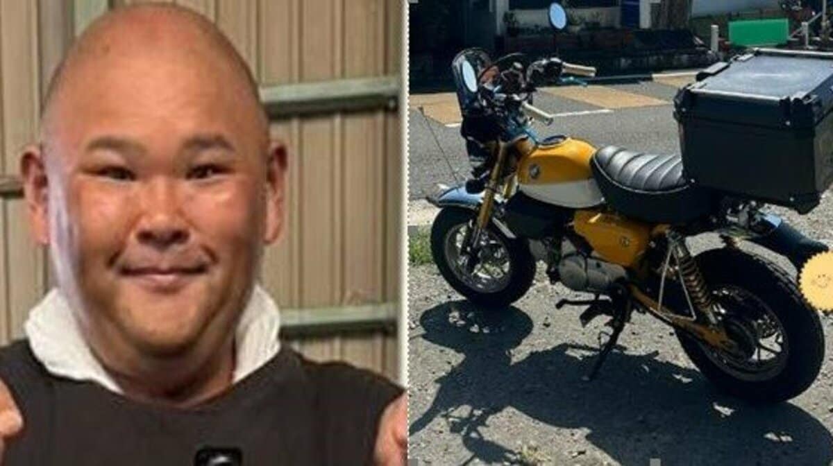 安田大サーカス・HIRO 】 愛車のバイク「モンキー125」でプチ