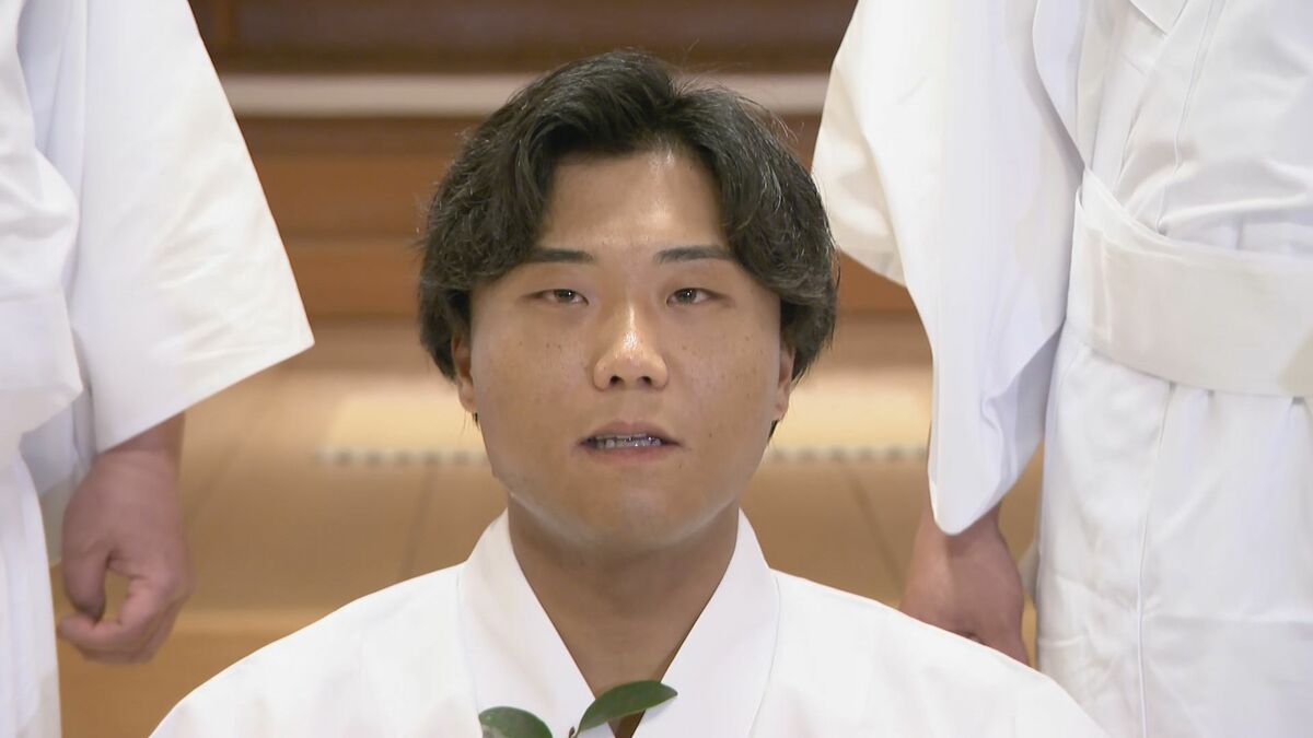 国府宮はだか祭 26歳の会社員が2度目の挑戦で“神男”に 今年は6人が志願 ｢元気で幸せになれる祭りにしたい｣ 3月1日が祭本番 愛知･稲沢市