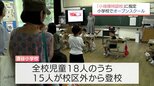 学校存続へ通学区域に関係なく入学・転入可能「小規模特認校」に指定 日南市の小学校でオープンスクール|TBS NEWS DIG