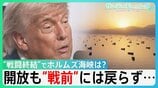 “戦闘終結”でホルムズ海峡は？株価上昇も拭えぬ不安　開放でも船舶の動き“戦前”には戻らず　「再封鎖」の情報も… 機雷除去など自衛隊派遣は？【サンデーモーニング】|TBS NEWS DIG