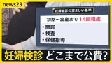 「無料だと思ってた」妊婦健診「標準額」設定へ…全国では負担額に“1万円以上”の差も　妊婦の経済的負担減らすには？【news23】|TBS NEWS DIG