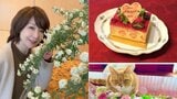 【 伊藤蘭 】手首骨折から回復祝いに “美樹さんからのケーキ” 医療従事者たちへの感謝を伝える 愛猫チュニもご満悦|TBS NEWS DIG