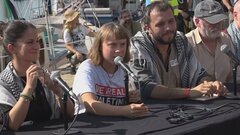 グレタさんらの船団がスペインを出発　ガザ地区に支援物資届けるため| TBS CROSS DIG with Bloomberg