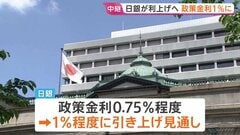 日銀 政策金利1％程度に引き上げへ 約31年ぶりの水準に　“さらなる物価高に歯止めを”【金融政策決定会合】| TBS CROSS DIG with Bloomberg