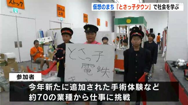 仕事や消費に納税も!子どもたちが「仮想のまち」で社会を学ぶ「とさっ子タウン」【高知】|TBS NEWS DIG