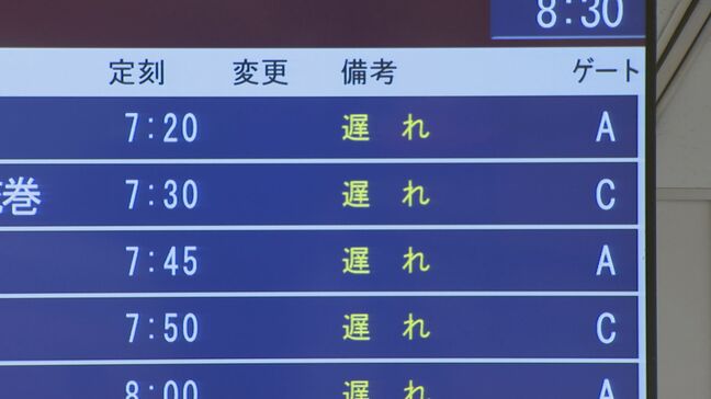 羽田空港の管制システム障害 東海地方にも影響 県営名古屋空港で約2時間半遅れ 中部空港では到着予定のJAL羽田便が欠航|TBS NEWS DIG