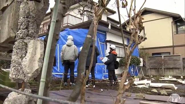 「全然音沙汰ないし市は何も考えていないのかと…」地震発生から11日　八戸市・熊谷雄一 市長が震度6強の地震で住宅被害が相次いでいる糠塚地区を初視察　「何か説明してもらいたい…」住人から声も　青森県|TBS NEWS DIG