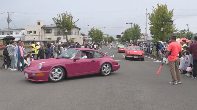 フェラーリやランボルギーニも　往年の名車が一堂に集結　伊達市でクラシックカーフェス　福島|TBS NEWS DIG