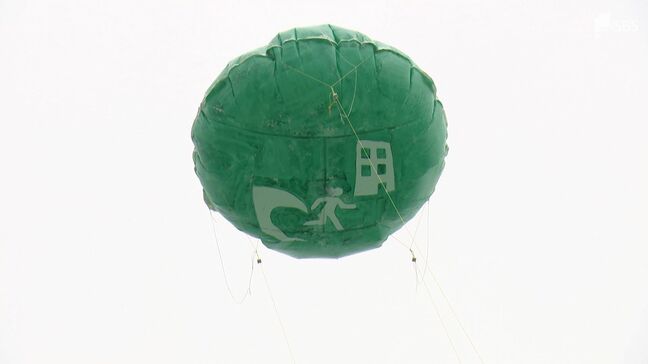 「アナログな手法に可能性」津波避難ビルの場所を『バルーン』で伝えるプロジェクト 災害の犠牲者を減らすために...東北大学の学生たちが取り組む|TBS NEWS DIG