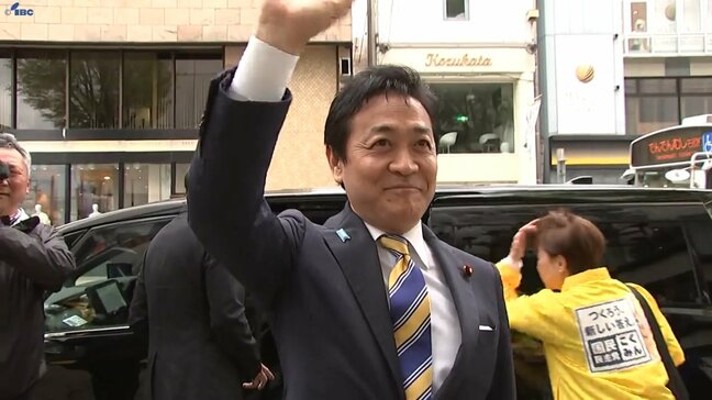 国民民主党・玉木代表が岩手訪問　大船渡市を視察　盛岡市では街頭演説で支持呼びかけ|TBS NEWS DIG