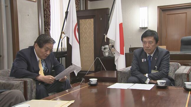 河村たかし前市長が広沢一郎市長に要望書 東区役所の移転に反対|TBS NEWS DIG