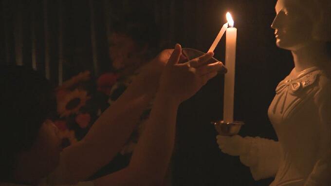 ろうそくに努力誓う　富山市医師会看護専門学校で「戴灯式」　37人が看護の道へ決意新たに　|　富山のニュース｜天気・防災｜チューリップテレビ