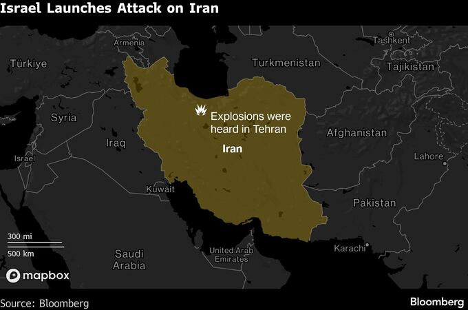 イスラエルと米国がイラン攻撃－テヘランで複数回の大きな爆発