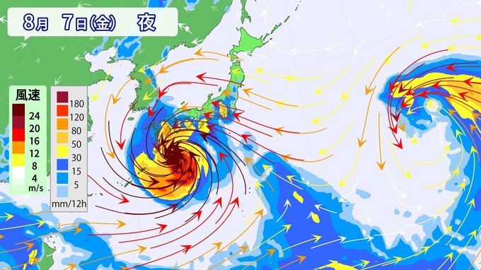 台風13号 “猛烈な”勢力に発達へ 8月上旬にかけて日本へ接近か？｢ドルフィン｣ の進路は？雨･風シミュレーション【台風情報】|TBS NEWS DIG
