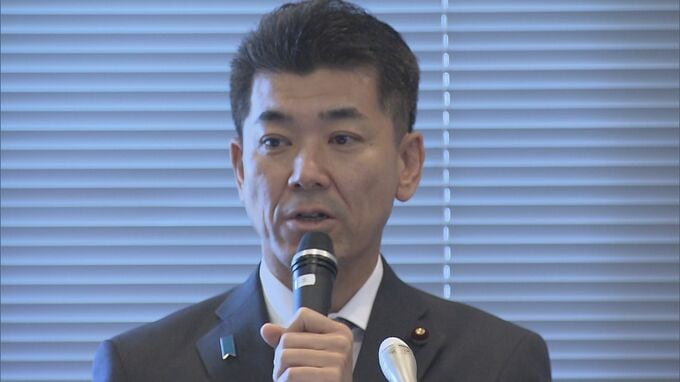 立憲・泉代表「辞める理由はない」次期衆院選で目標の150議席獲得なら代表を続ける考え