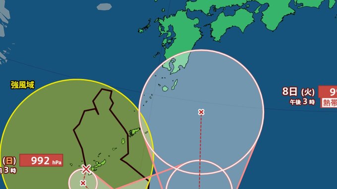 【中四国 今後の雨】四国地方は10日頃にかけて台風や熱帯低気圧の進路、前線の動向によって警報級大雨の可能性...中国・四国地方の雨・風シミュレーション【気象台】|TBS NEWS DIG