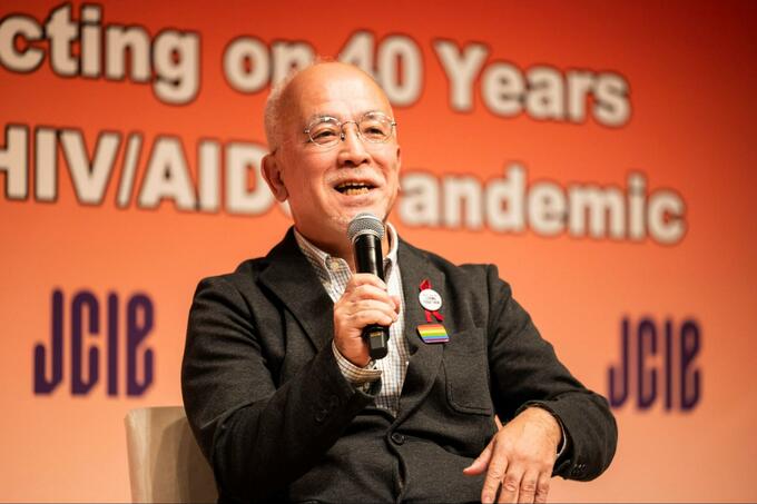 生島嗣さん　（提供　日本国際交流センター）